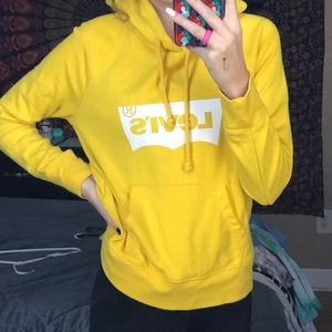 Yellow Levi’s Hoodie